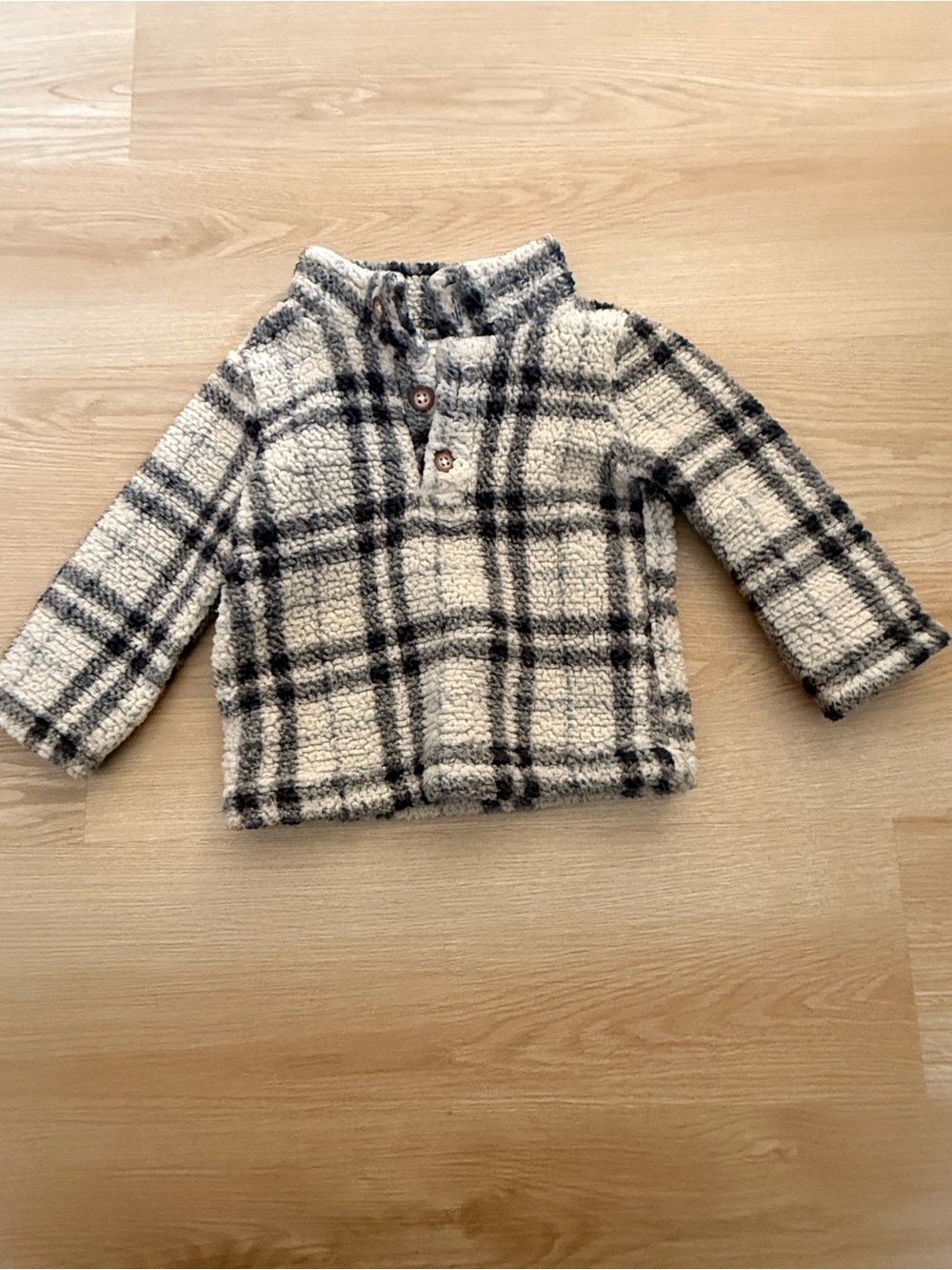 Carter’s Just One You Plaid Sherpa Pullover 12 Months